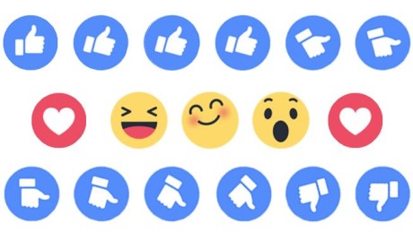 Il nuovo tasto "Like" di Facebook: arrivano le "Reazioni"