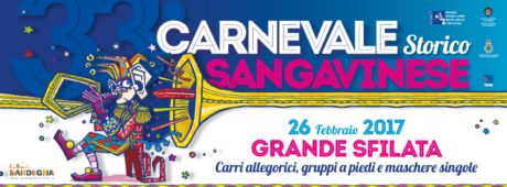 Il programma del Carnevale Sangavinese 2017