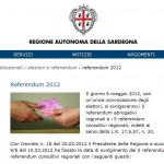 Referendum Sardegna 2012