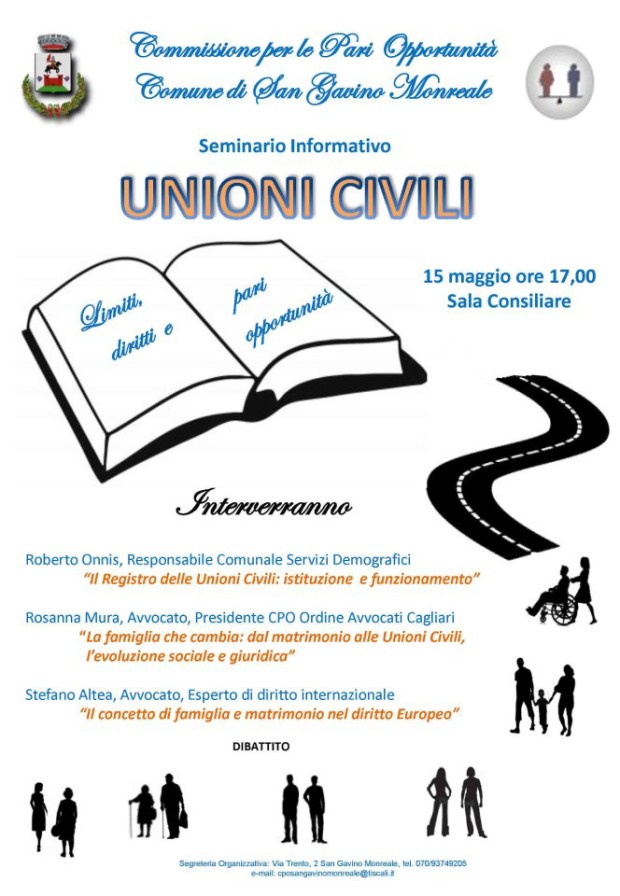 Seminario informativo sulle Unioni Civili