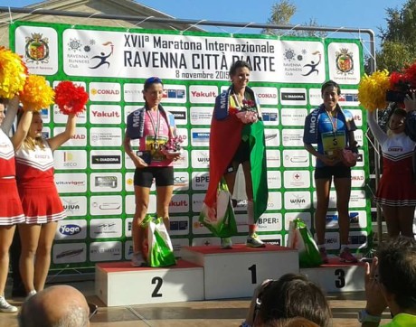Claudia Pinna, bronzo alla Maratona di Ravenna