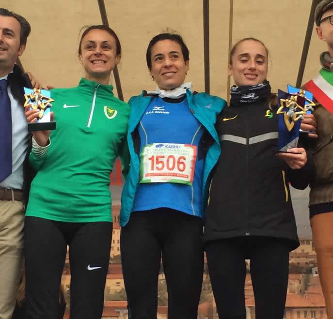 Claudia Pinna, argento ai Campionati Italiani di Mezza Maratona