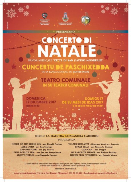 Il Concerto di Natale della Banda Musicale di San Gavino