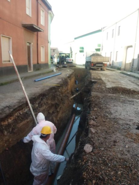 San Gavino, riparazione delle rete idrica in via Cagliari