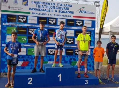 Riccardo Spanu è vicecampione italiano Youth A di Triathlon