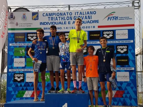 Riccardo Spanu è vicecampione italiano Youth A di Triathlon