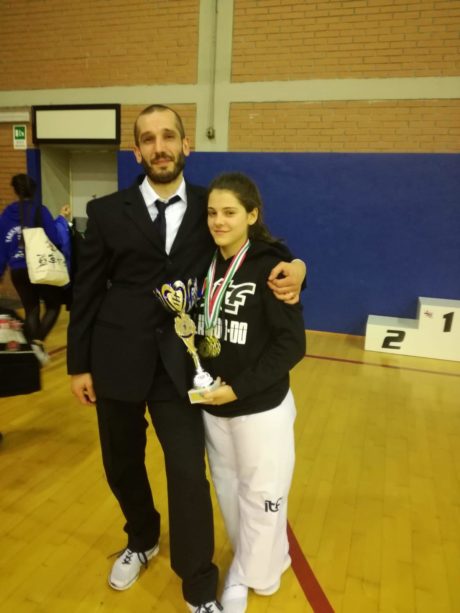Eleonora Cancedda, una sangavinese agli Europei di Taekwondo 