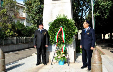 4 Novembre, San Gavino Monreale celebra l'Unità Nazionale e le Forze Armate
