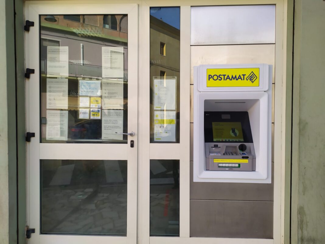Sardara, nuovo ATM Postamat per l'ufficio postale