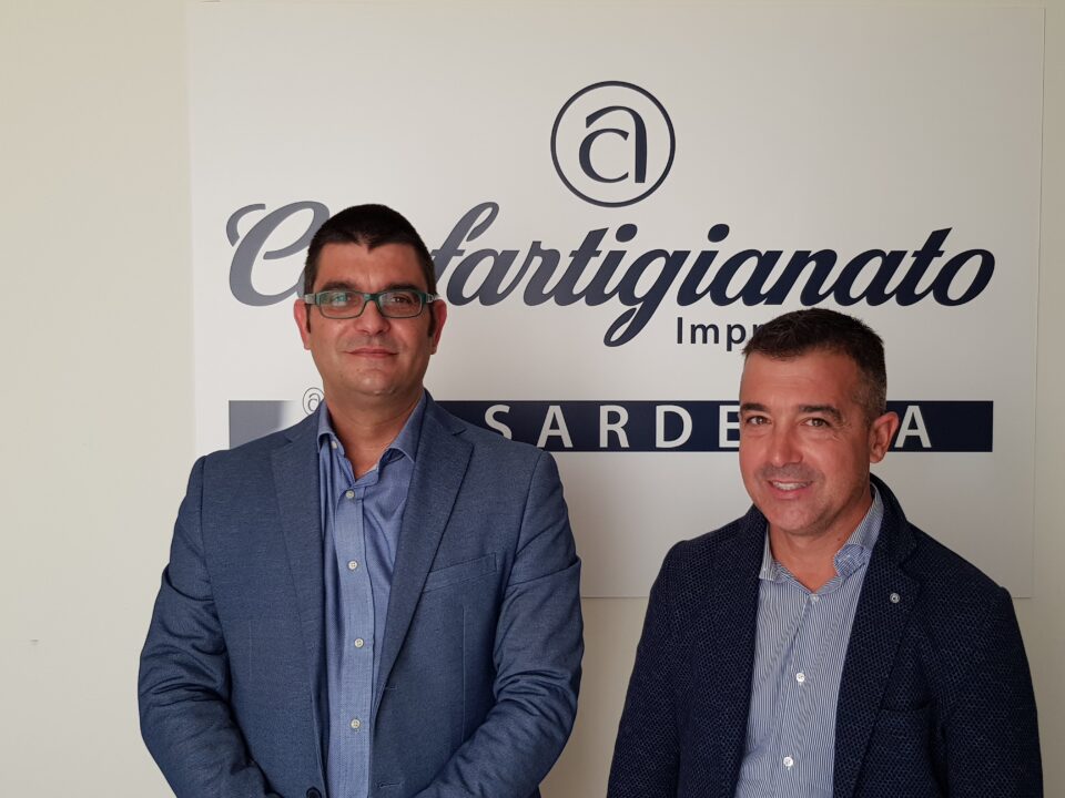 Confartigianato Imprese Sardegna: il Presidente Regionale Antonio Matzutzi e il Segretario Daniele Serra