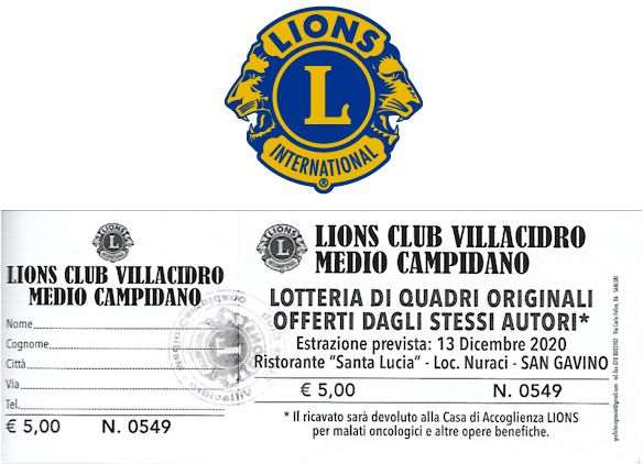 Una lotteria per finanziare Casa Lions e altre opere benefiche